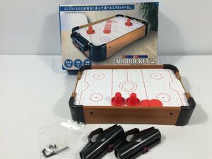 POSS　WOOD　AIR　HOCKEY２　エアホッケー２　通電チェック済　株式会社　エール　　　２人用　　　TH12.017