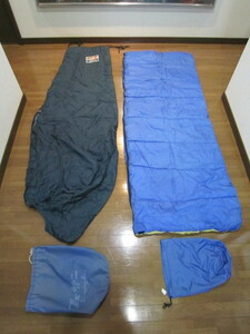 SLEEPING BAG 寝袋　ハークス　他１つ　寝袋２本セット