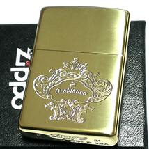 ジッポライター ブランド ZIPPO オロビアンコ かっこいい Orobinco アンテークゴールド ロゴ イタリア おしゃれ ミラノ プレゼント_画像2