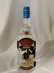 モロゾフ　ドライジン　スペリオール　未開栓　720ml MOROZOFF DRY GIN # ウイスキー