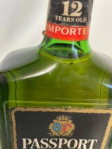 旧ボトル　パスポート 12年　未開栓　750ml PASSPORT SCOTCH パスポートスコッチ　ウイスキー_画像6