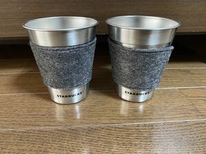 ☆STARBUCKS☆ステンレス製カップ2個セット【新品