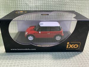 ixoイクソ 1/43【MINI COOPERミニクーパー 2001　RED】