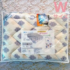 あったかポカポカ☆ゲルマニウム遠赤外線敷パッド (ダブル)