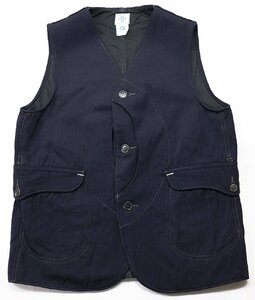 USA製 POST O'ALLS (ポストオーバーオールズ) ROYAL TRAVELER VEST / ロイヤルトラベラーベスト ウール 美品 ネイビー size XS