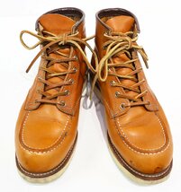 Red Wing (レッドウィング) #9875 Irish Setter 6 Moc / ゴールドラセット アイリッシュセッター 2011年USA製 犬タグ GOLD RUSSET size9E_画像2