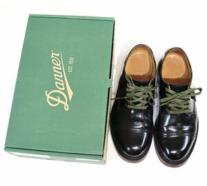 Danner (ダナー) STUMP TOWN別注 CREEK GL / クリークジーエル D-511020 ブラック size 7.5 / ガラスレザー / ストレートチップ