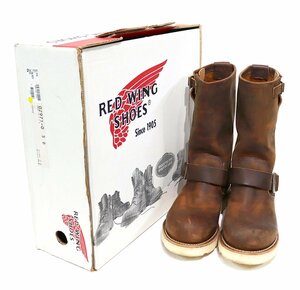 Red Wing (レッドウィング) #2971 / 11インチ エンジニアブーツ 20008年USA製 カッパー ラフ＆タフ size 5D / ブラウン