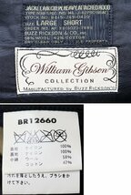 BuzzRickson's (バズリクソンズ) ウィリアムギブソンコレクション Type BLACK N-3B スレンダー ショート BR12660 ブラック size L_画像9