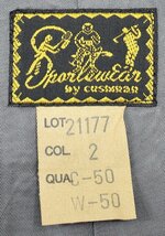 cushman (クッシュマン) Cotton Wool Herringbone Vest / コットンウール ヘリンボーンベスト Lot 21177 美品 グレー size M_画像7