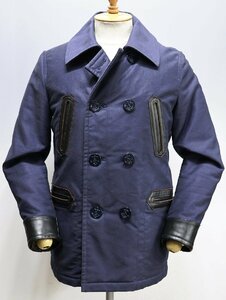 JELADO (ジェラード) Jackass Coat / ジャッカスコート JAGB-1304 美品 ディープネイビー size 38(M) / グログラン / ピーコート