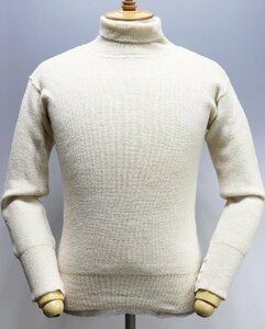 ANATOMICA (アナトミカ) Turtle Neck Knit Sweater / タートルネック ニットセーター #530-482-12 オフホワイト size S