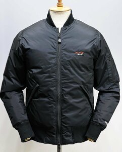 NANGA (ナンガ) AURORA DOWN JACKET MA-1 / オーロラダウンジャケット 美品 ブラック size S / フライトジャケット