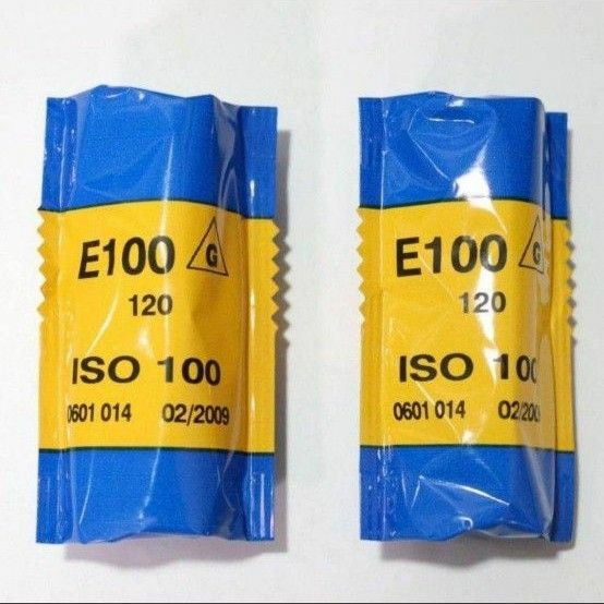 kodak E100G 2本セット　カメラフィルム