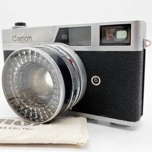 ■美品 CANON キャノン Canonet レンズ固定式フィルムカメラ LENS SE F:1.9 45mm レンジファインダー