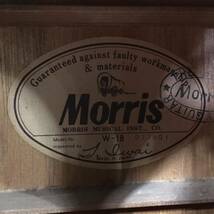 B101 Morris モーリス アコースティックギター アコギ W-18 弦楽器 6弦 _画像9