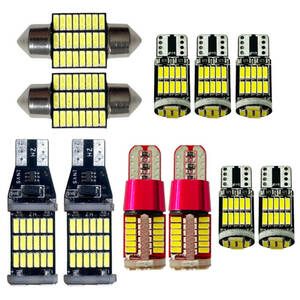 11個セット!タントカスタム L375S/L375/L385/L385S 爆連 T10 LED 室内灯 バックランプ ナンバー灯 ルームランプ ダイハツ カー用品