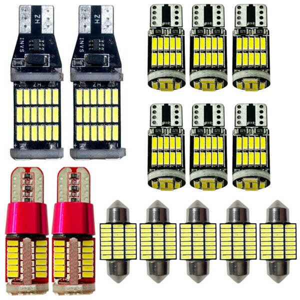 E52 エルグランドハイウェイスター 超爆連！ T10 LED ルームランプ ナンバー灯 バックランプ スモール 読書灯 日産 カー用品