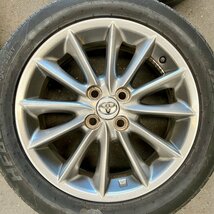 タイヤ付き純正ホイール4本セット　カローラフィールダー　ZRE142G　ガンメタ　16×6J　+45　100　4穴　195/55R16_画像3