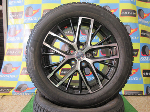 １７インチ中古スタッドレスセット　215/60R17　X-アイス　7-17　5H114.3　+53　スマックリベラ