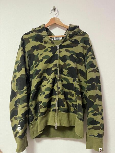 A BATHING APE シャークパーカー 迷彩