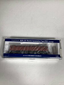 【未使用・長期保管品】株式会社トミーテック TOMIX / 9125 JR EF81形電気機関車(敦賀運転所) / 鉄道模型 / Nゲージ