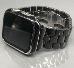 b アップルウォッチバンド セラミックベルト ステンレス　　ケース 1～9 ウルトラ 38mm 40mm 41mm 42mm 44mm 45mm 49mm Apple Watch