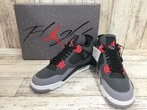 148BH NIKE AIR JORDAN 4 RETRO DH6927-061 ナイキ エアジョーダン【中古・美品】