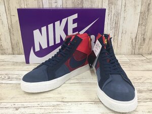 148BH NIKE SB ZOOM BLAZER MID PRM FD5113-600 ナイキ ブレザー【中古・美品】