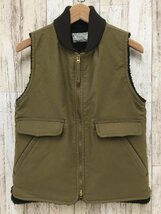 129BH TROPHY CLOTHING Utility Storm Vest トロフィークロージング ベスト ボア【中古】_画像1