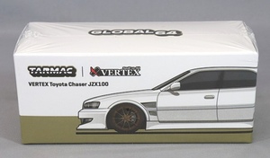 即決！ Tarmac Works 1/64 ターマック ワークス トヨタ VERTEX チェイサー JZX100 白メタリック 新品・未開封品