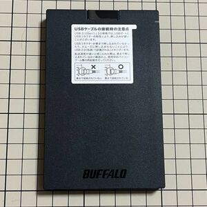 BUFFALO バッファロー SSD-PG1.0U3-B/NL USB ポータブルSSD 1.0TB