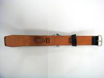 美品 機械遺産登録、国産初めての腕時計 精工舎ローレル LAUREL パリス環コードバンベルト付き 日常使い可能な稼働品の出品です。_画像3