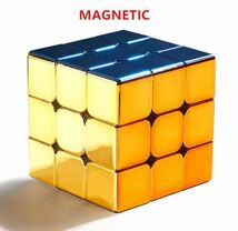 【 MAGNETIC】Shengshou-磁気キューブ3x 3,子供向けのプロのスピードキューブを備えた磁気パズル,ギフトに最適_画像1