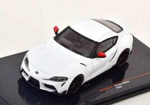 イクソ 1/43 トヨタ GR スープラ 2020 ホワイト IXO Toyota GR SUPRA ミニカー