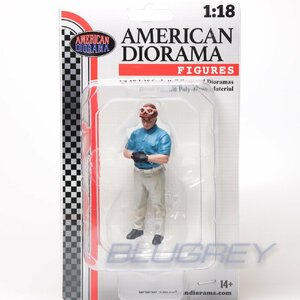 アメリカン ジオラマ 1/18 レーシング レジェンド 50s-A フィギア American Diorama Racing Legend Figure ミニチュア