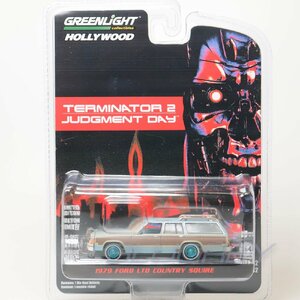 【レア！チェイス】グリーンライト 1/64 ターミネーター2 フォード カントリー スクワイア 1979 Greenlight Ford Country Squire 44920C