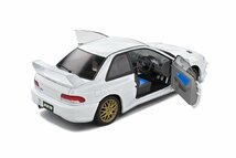 ソリド 1/18 スバル インプレッサ WRX 22B STi 1998 ホワイト SOLIDO SUBARU IMPREZA 22B STi S1807404_画像7