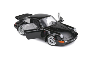 ソリド 1/18 ポルシェ 911（964）ターボ 3.6 1993 ブラック Solido PORSCHE 911 TURBO 3.6 BLACK S1803404