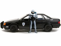 JADA TOYS 1/24 ロボコップ フォード トーラス フィギア付き Robocop Taurus Robocop Figure 33743_画像2