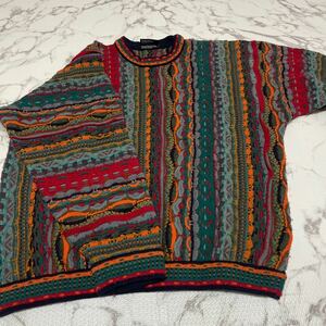 ★COOGI クージー　オーストラリア製 3Dニット　ニットセーター 菅田将暉 トップス　メンズ　Mサイズ