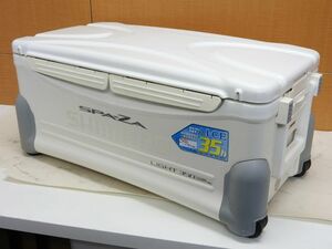 1円〜 中古 シマノ スペーザ・ライト LC-035B オフホワイト クーラーボックス 現状渡し