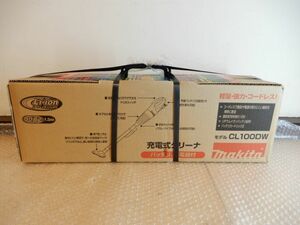 未使用品 マキタ CL100DW 充電式クリーナ コードレス 現状渡し