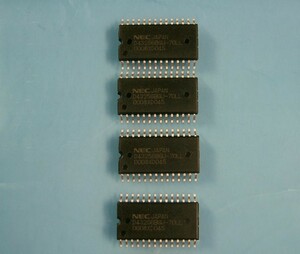 ＮＥＣ　２５６Ｋ　ＳＲＡＭ　ｕＰＤ４３２５６ＢＧＵ－７０ＬＬ　４個 ４００円。