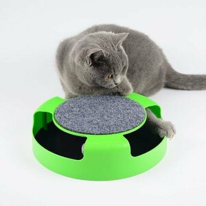 猫用品 くるくる回るネズミ 猫用おもちゃ ねこ ペットおもちゃ　キャット玩具　 回転　長遊び