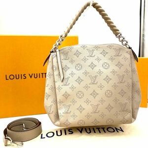 未使用品 クラス ヴィトン バビロン マヒナ チェーン BB ショルダー ハンド バッグ モノグラム ガレLOUIS VUITTONLOUISVUITTON 