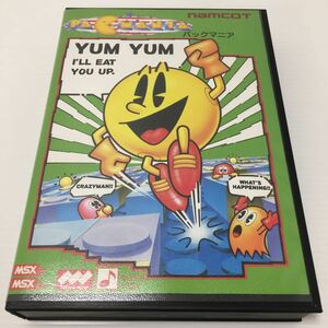 【希少★レア】 MSX2 ナムコ PACMANIA パックマニア　箱・説明書・ハガキあり レトロゲーム ソフト