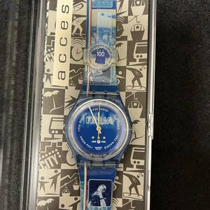 ★☆イタリア代表　スウォッチ　SWATCH FIGC イタリアサッカー協会 創立100周年記念モデル 現状品#12593☆★