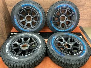 ◆夏用Set◆ 数量限定価格! For ジムニー JB74 JB64 JB23 JA wedsスタットベルク TOYOオープンカントリーRT 185/85-16 5.5J ET22 139.7-5H