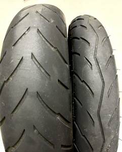 ☆ DUNLOP D102A セット ☆ ダンロップ 90/80-17 M/C46S 130/70-17 M/C62S ジャンク